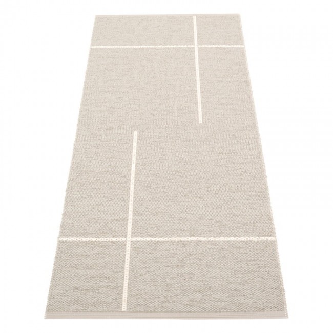 PAPPELINA 파펠리나 Fred 러그 70 x 180 cm 린넨 - vanilla PEFR9F718
