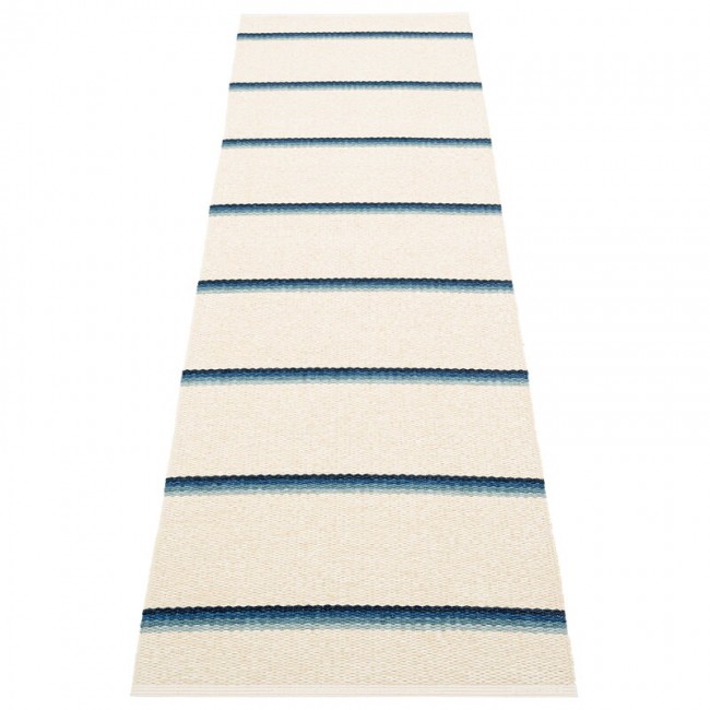 PAPPELINA 파펠리나 Olle 러그 70 x 240 cm 블루 - vanilla PEOL3G724