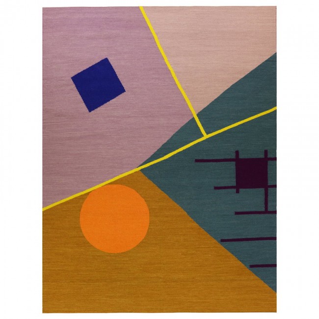 Finarte Zeniitti 러그 200 x 300 cm 핑크 - brown FA508-PI-BR-200