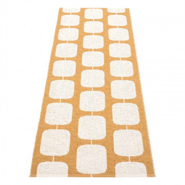 PAPPELINA 파펠리나 Sten 러그 70 x 200 cm ochre - vanilla PEST5B720