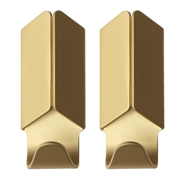 HAY 헤이 Volet hook 2 pcs 골드 HAVOL2-GL