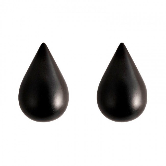 NORMANN COPENHAGEN 노만코펜하겐 dr_opit hook small set of 2 블랙 NC331500