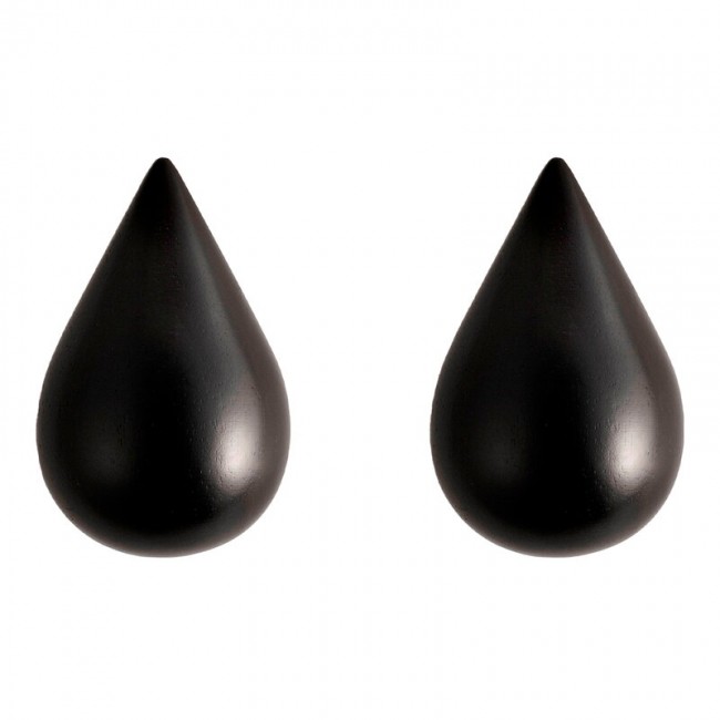 NORMANN COPENHAGEN 노만코펜하겐 dr_opit hook 라지 set of 2 블랙 NC331505