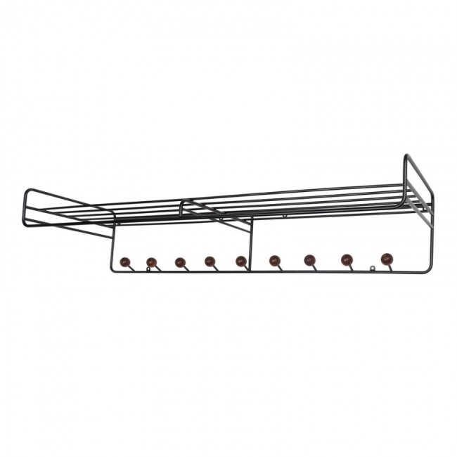 MAZE 메이즈 Bill hat rack L 블랙 - walnut stained ash MZ502129