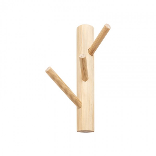 Tonfisk Design Lehto coat rack 20 cm pine wood TFTNA009P
