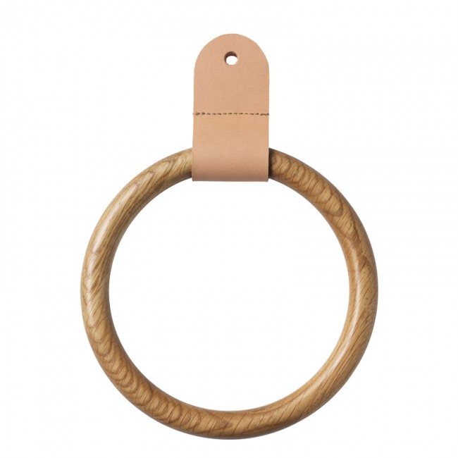FDB MOEBLER 모블러 Q4 Alle scarf 링 oak - 네츄럴 leather FDBQ430110
