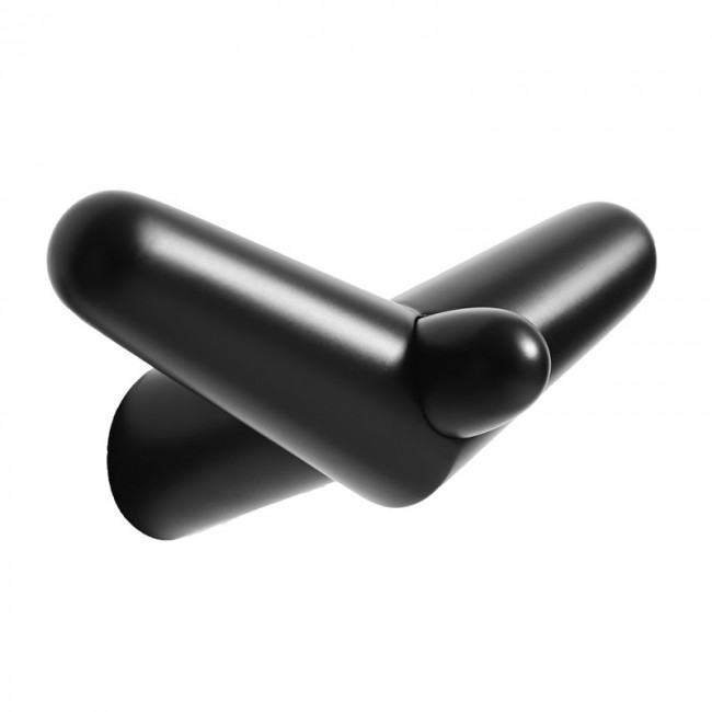 WOUD 우드 Tail Wing hook 미디움 블랙 WD150043