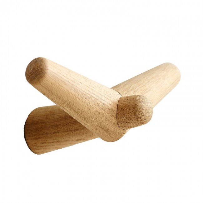 WOUD 우드 Tail Wing hook 미디움 oak WD150041