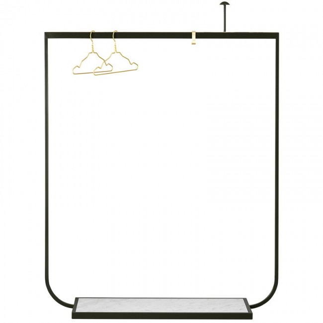 Asplund Tati coat rack 라지 char grey - Carrara ASTATI-CR-L-49-CARRARA