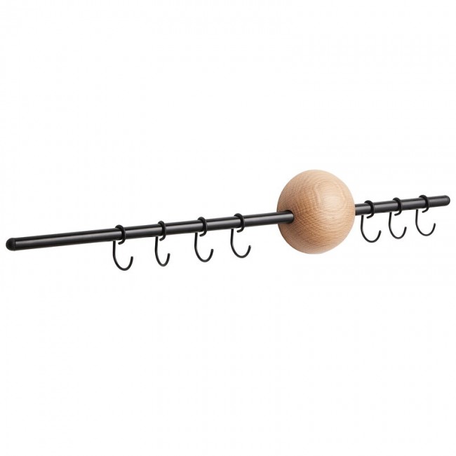 WOUD 우드 Hoop rack 블랙 - oak WD120251