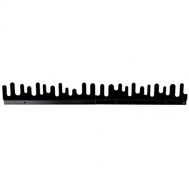 DESIGN HOUSE STOCKHOLM 디자인 하우스 스톡홀름 Wave 행거 2-pack 블랙 DHS1091-1000
