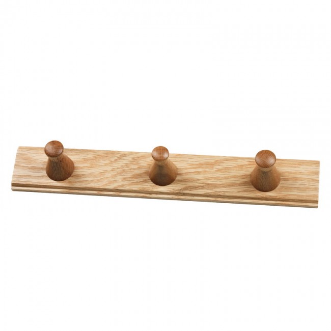 FDB MOEBLER 모블러 Q3 Alle coat rack 3 hooks oak FDBQ3130110