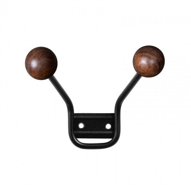 MAZE 메이즈 Bill coat rack XXS 블랙 - walnut stained ash MZ500029