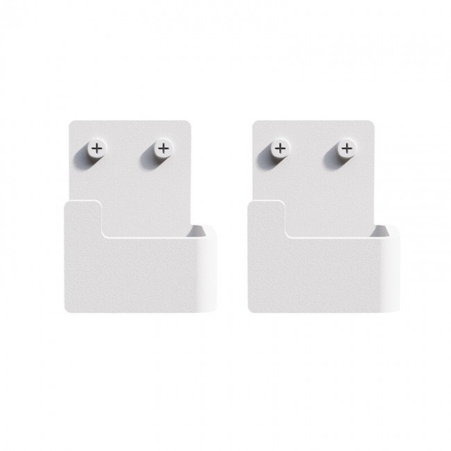 Nichba Bath Hook 2 pcs 화이트 NIC-L100103W