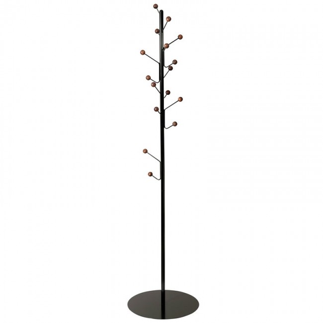 MAZE 메이즈 Bill coat stand 블랙 - walnut stained ash MZ501229
