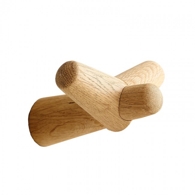 WOUD 우드 Tail Wing hook small oak WD150040