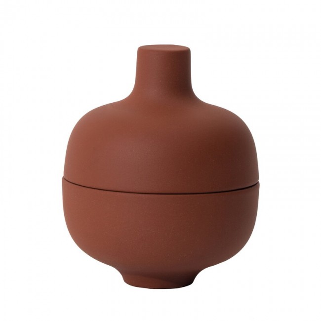 DESIGN HOUSE STOCKHOLM 디자인 하우스 스톡홀름 Sand Secrets 볼 with lid small red DHS2716-4100