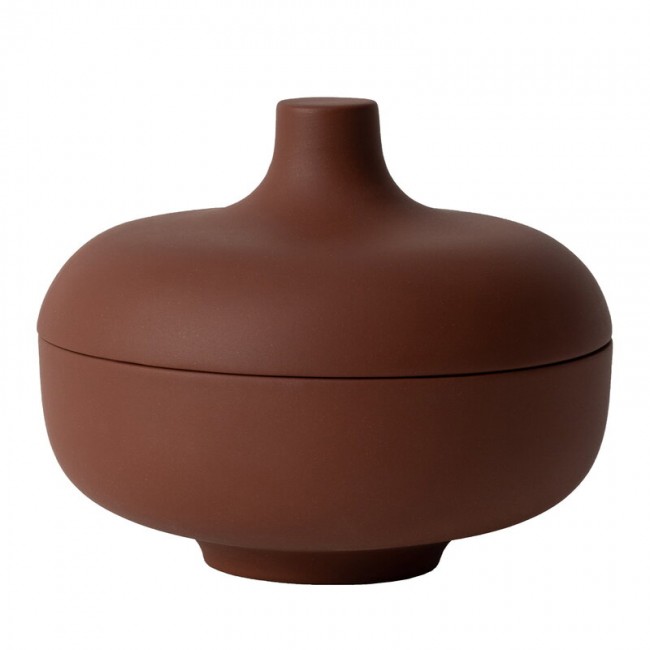 DESIGN HOUSE STOCKHOLM 디자인 하우스 스톡홀름 Sand Secrets 볼 with lid 미디움 red DHS2717-4100