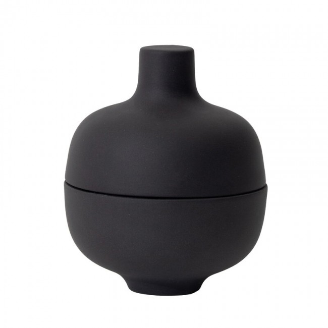 DESIGN HOUSE STOCKHOLM 디자인 하우스 스톡홀름 Sand Secrets 볼 with lid small 블랙 DHS2716-1000