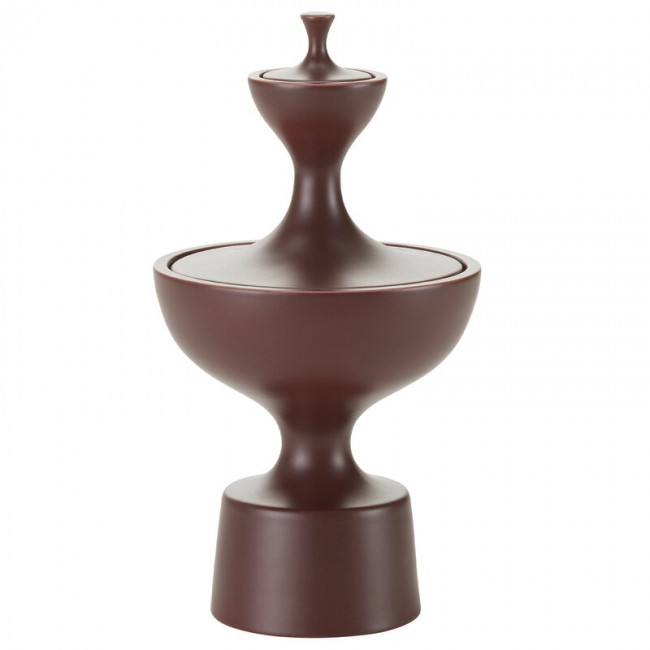 VITRA 세라믹 컨테이너 1 다크 오버진 Vitra Ceramic Container 1  dark aubergine 10238