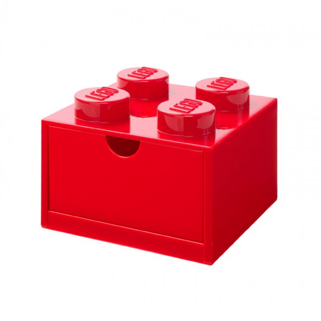 ROOM COPENHAGEN 룸 코펜하겐 Lego Desk Drawer 4 bright red LE40201730