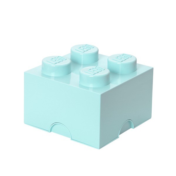 ROOM COPENHAGEN 룸 코펜하겐 Lego Storage Brick 4 aqua LE40031742