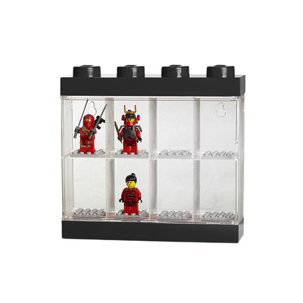 ROOM COPENHAGEN 룸 코펜하겐 Lego Minifigure Display Case 8 블랙 LE40650003