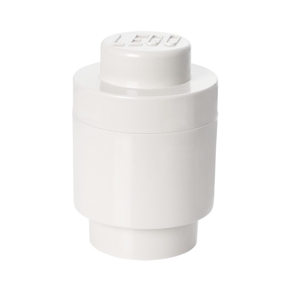 ROOM COPENHAGEN 룸 코펜하겐 Lego Storage Brick 1 round 화이트 LE40301735