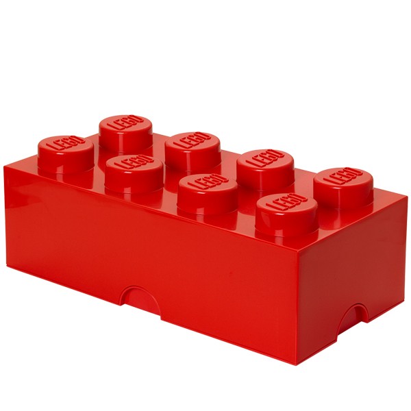 ROOM COPENHAGEN 룸 코펜하겐 Lego Storage Brick 8 red LE40041730