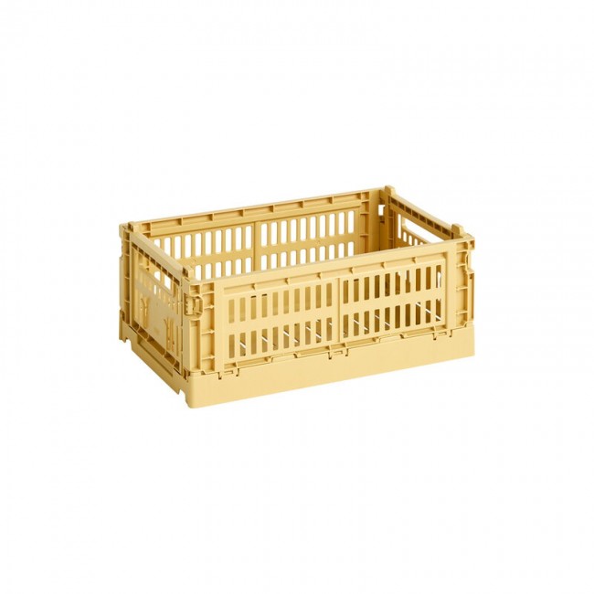 HAY 헤이 Colour Crate S recycled plastic 골든 옐로우 HA541445