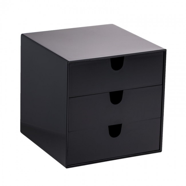 Palaset 3-drawer box 블랙 MKP-0304