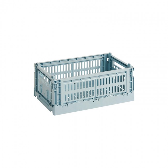 HAY 헤이 Colour Crate S recycled plastic dusty 블루 HA541441