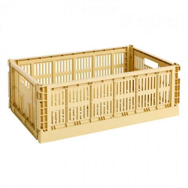 HAY 헤이 Colour Crate L recycled plastic 골든 옐로우 HA541464