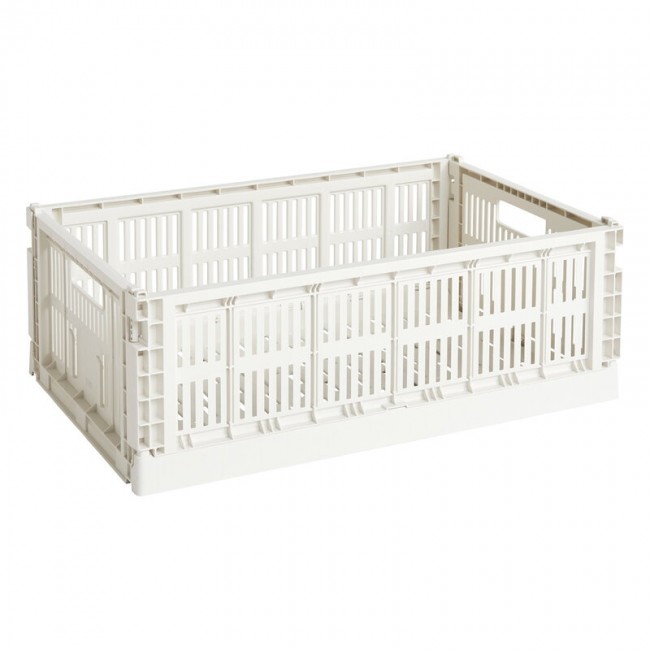 HAY 헤이 Colour Crate L recycled plastic OFF-화이트 HA541466