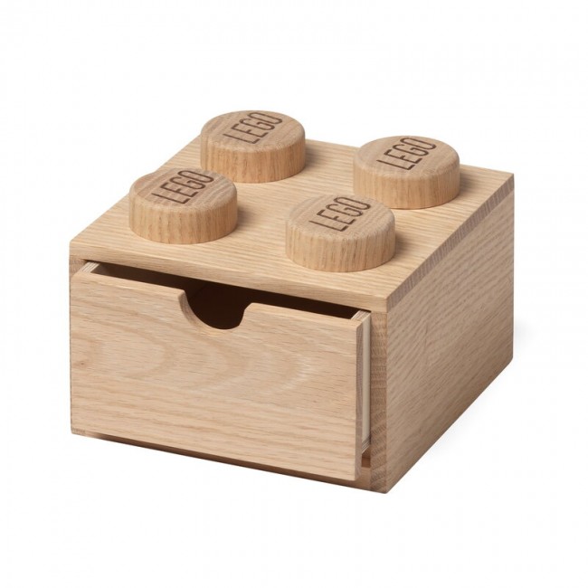 ROOM COPENHAGEN 룸 코펜하겐 Lego Wooden Desk Drawer 4 soaped oak LE40200901