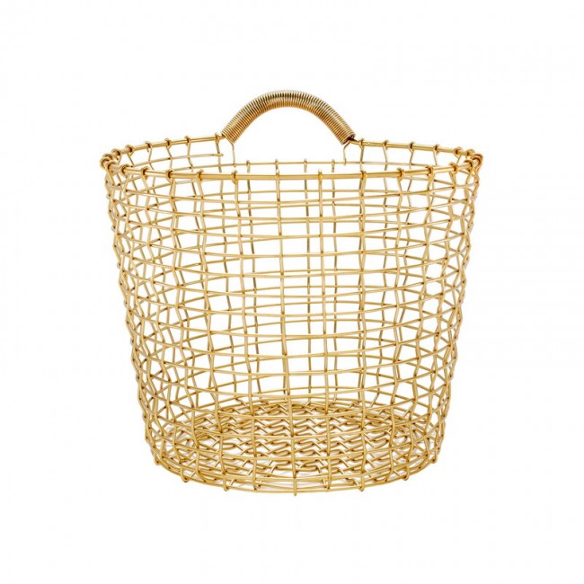 KORBO 코르보 Bin 16 wire basket 브라스 RB37015