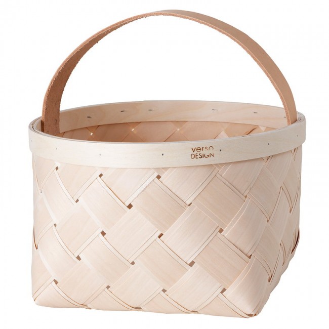 Verso Design Lastu mushroom basket round M VDWB28-201
