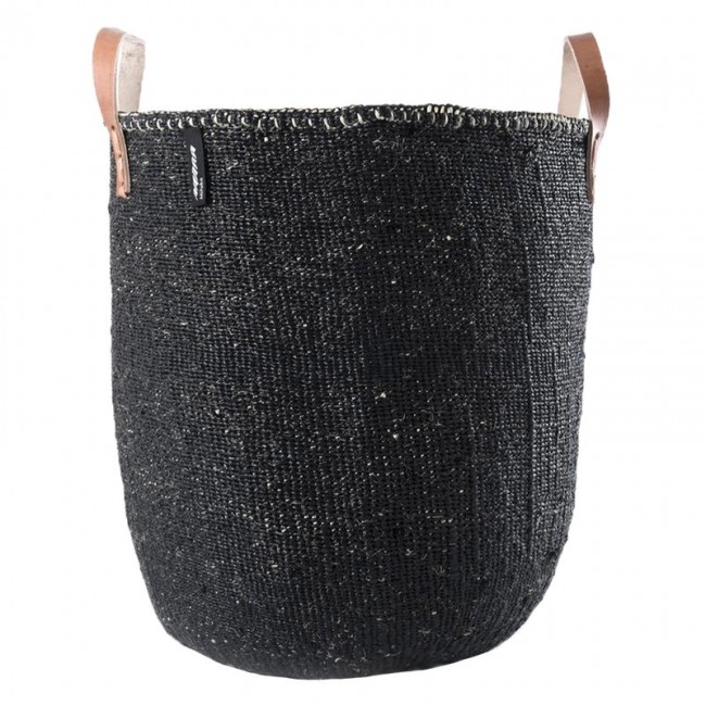 Mifuko Kiondo basket with handles L 블랙 MF1511S