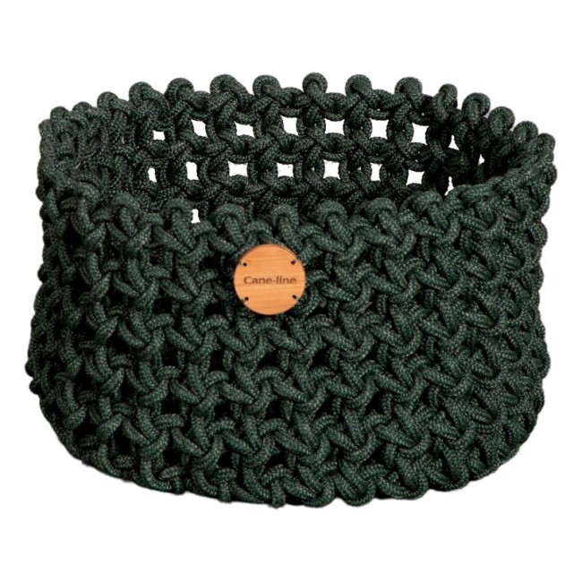 CANE-LINE 케인 라인 소프트 Rope basket 미디움 다크그린 CL5135RODGR