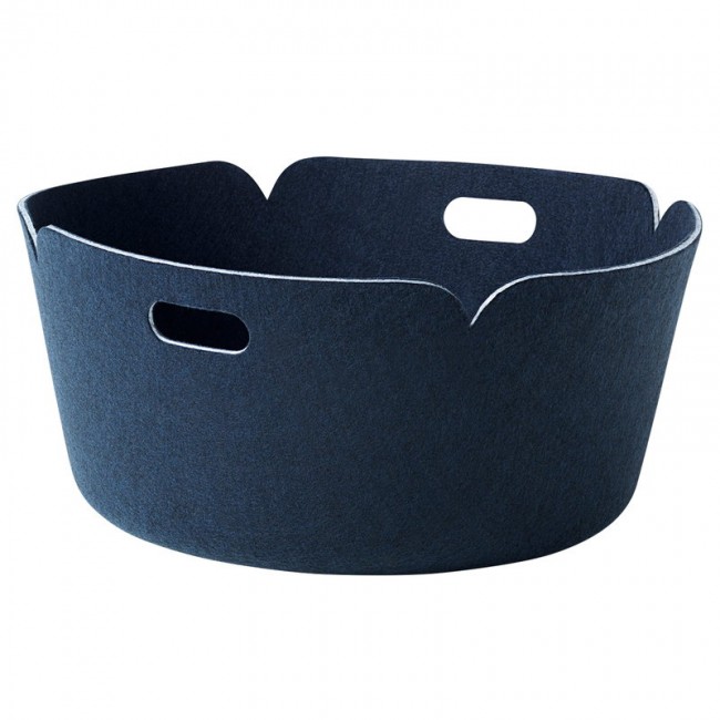 MUUTO 무토 Restore round basket mi_dnight 블루 MU13327
