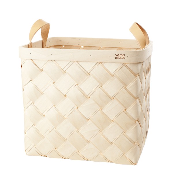Verso Design Lastu birch basket L VDWB3-201