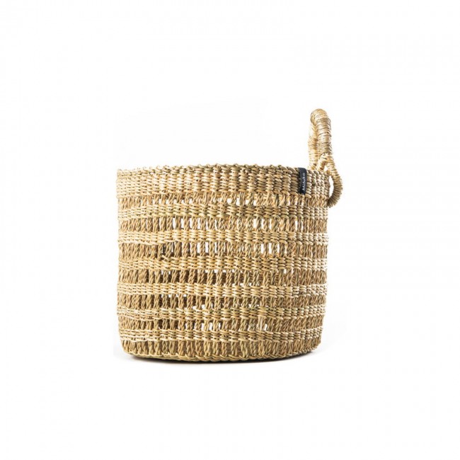 Mifuko Bolga basket with loop XS 네츄럴 MF122100H