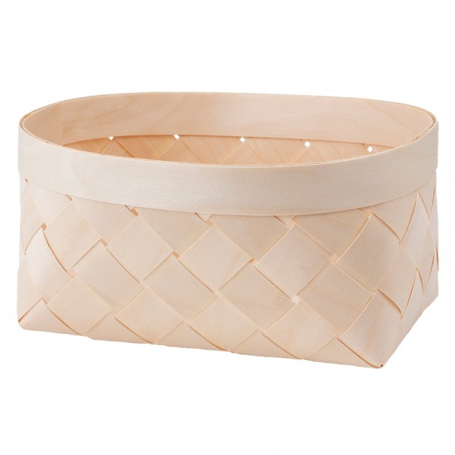 Verso Design Viilu birch basket 오발 S VDWV08