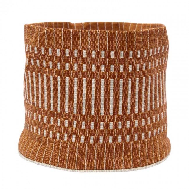Johanna Gullichsen Helios fabric basket S brick JGJG-FBS-N-3042