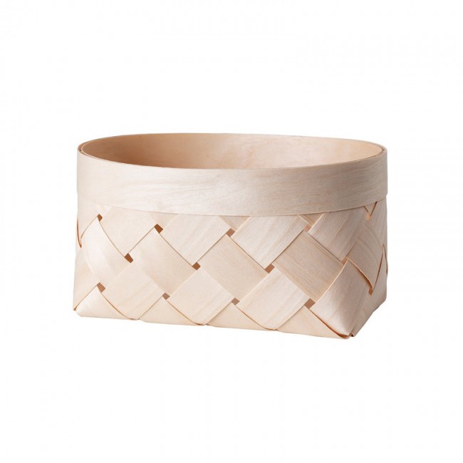 Verso Design Viilu birch basket 오발 XS VDWV10