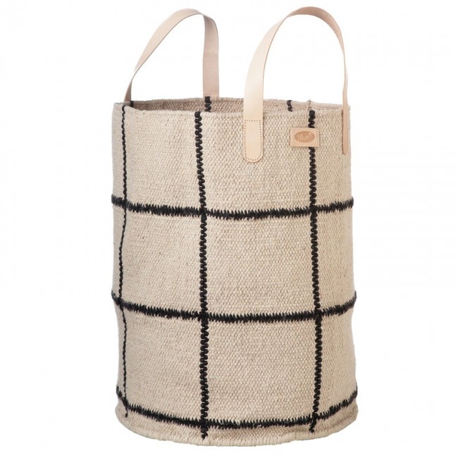 MUMs Big Mama fabric basket 화이트 MMS22-35X45-BW