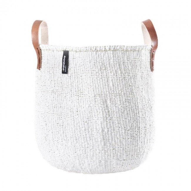 Mifuko Kiondo basket with handles M 화이트 MF1418S