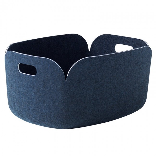 MUUTO 무토 Restore storage basket mi_dnight 블루 MU07006