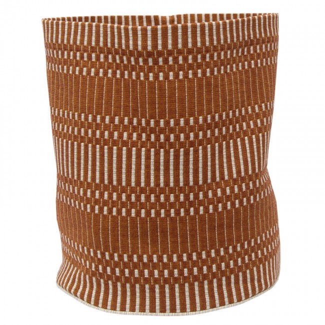 Johanna Gullichsen Helios fabric basket M brick JGJG-FBM-N-3042
