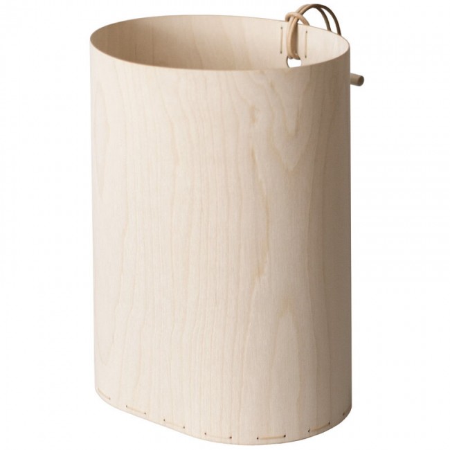 Tuulia Penttila Round basket S short straps TU-ROUND-S-LH-K-LN